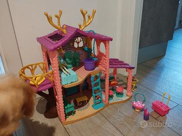 casa enchantmals con bambole incluse