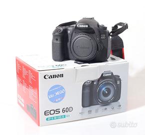 FOTOCAMERA DIGITALE REFLEX CANON EOS 60D. CORPO.
