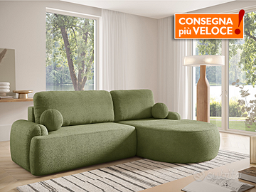 UN DIVANO DI ULTIMO GRIDO CON I CUSCINI CIRCOLARI!