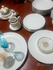 Porcellane Bavaria in oro zecchino