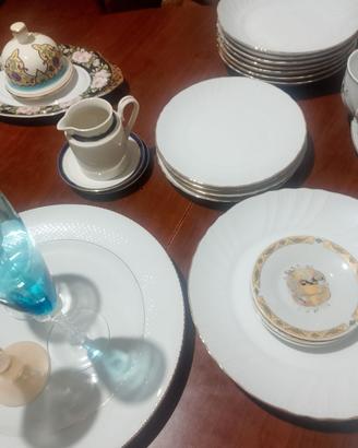 Porcellane Bavaria in oro zecchino