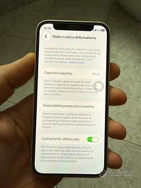 Iphone 12 mini BATTERIA 100% LEGGETE tratt.