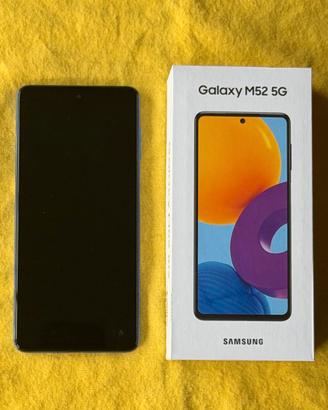 Samsung Galaxy M52 5G 128gb color light blue