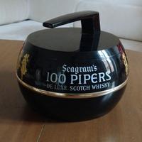 Porta-ghiaccio vintage Seagram's whiskey