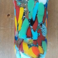 VASO IN VETRO DI MURANO ANTICA MURRINA VENEZIA