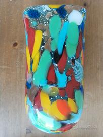 VASO IN VETRO DI MURANO ANTICA MURRINA VENEZIA