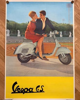 Poster Vespa GS