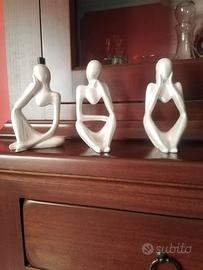 Set di 3 figure 