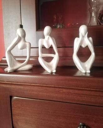 Set di 3 figure 