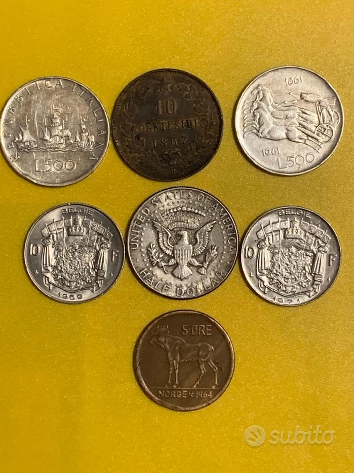 Monete belgio - Vendita in Collezionismo 