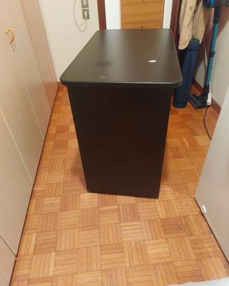 Porta TV con 2 sportellino di vetro e 2 cassette