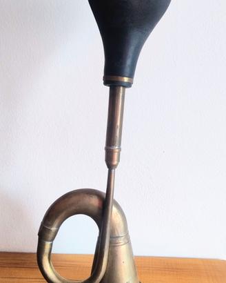 tromba clacson in ottone primi 900 originale 