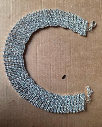 Girocolll Vinyefd.10 fili strass Swaroslu