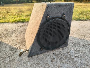 Subwoofer artigianale + amplificatore