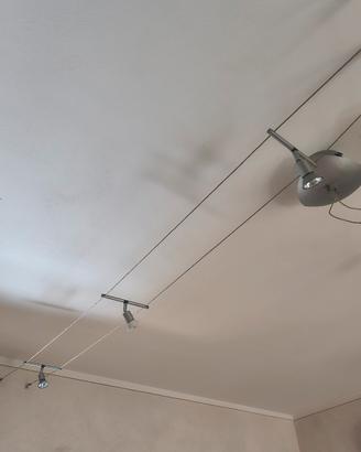 illuminazione tesata faretti