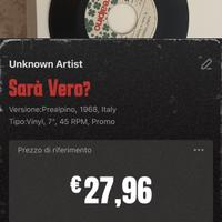 Lotto 6 vinili 45 giri vintage. Rarità e grandi…