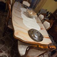 mobili stile barocco radica di noce