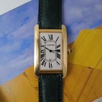 Cartier Tank Americaine cassa oro 18 kt Automatico