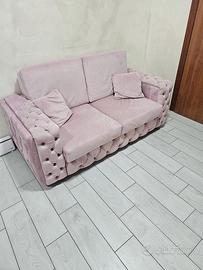 Divano rosa