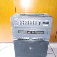 Dispositivo lettore di cassette doppio piastra