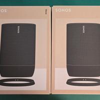 Coppia diffusori Sonos Move colore nero