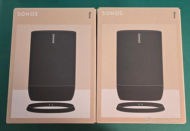 Coppia diffusori Sonos Move colore nero