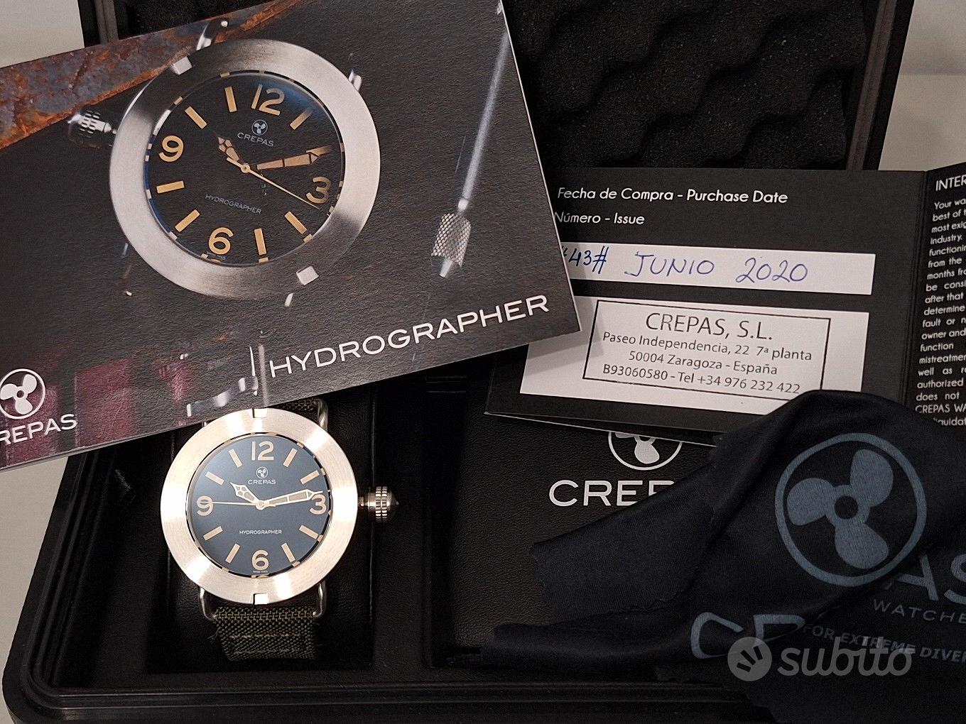 Crepas Hydrographer 1942 m Abbigliamento e Accessori In vendita