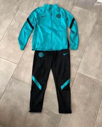 Completo felpa e pantalone dell inter