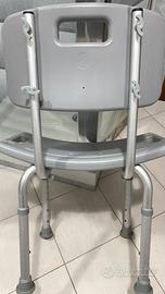 Sedia doccia per anziani