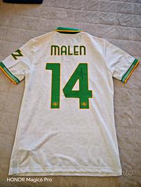 Terza Maglia AS Roma Malen Autografata NUOVA