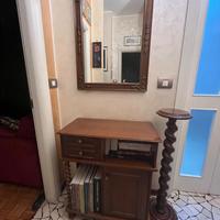 Mobiletto colonnina specchio