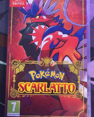 Gioco Pokemon Scarlatto per Nintendo Switch
