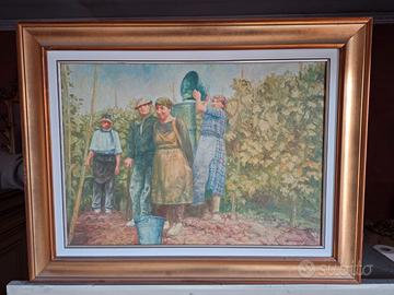 quadro la vendemmia