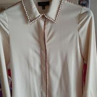 TWIN SET SIMONA BARBIERI CAMICIA 10 ANNI