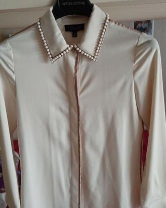 TWIN SET SIMONA BARBIERI CAMICIA 10 ANNI