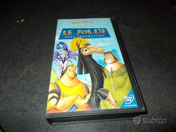 VHS WaLt Disney LE FOLLIE DELL'IMPERATORE