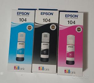 Cartucce per stampante Epson Nero, Ciano e Magenta