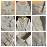 Camicia bambina (jeans e bianca)