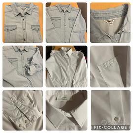 Camicia bambina (jeans e bianca)