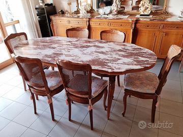 6 Sedie Charme d’Epoca - Vintage Paglia di Vienna