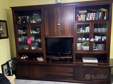 parete attrezzata tv