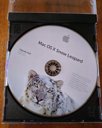Mac OS Snow Leopard 10.6 disco originale