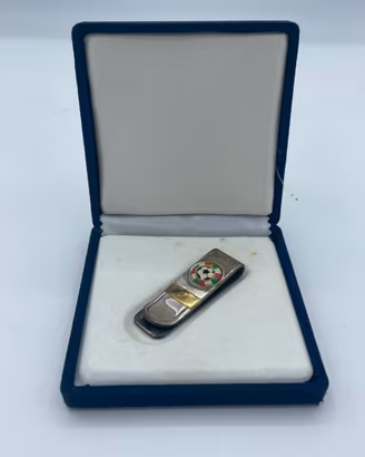 Fermasoldi argento anni '90  mondiali-vintage