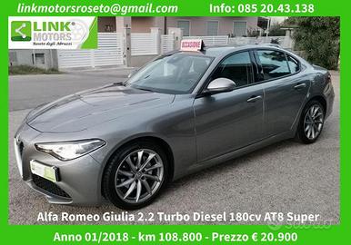 ALFA ROMEO Giulia 2.2 Turbodiesel 180 CV AT8 Sup