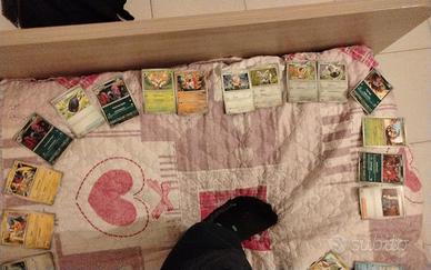 lotto 50+ carte Pokemon comuni
