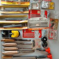 Attrezzi di lavoro per legna