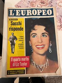 Giornale Europeo (Liz Taylor, Maurizio Arena…)