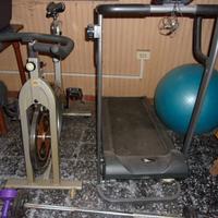 Tapis roulant + spin bike