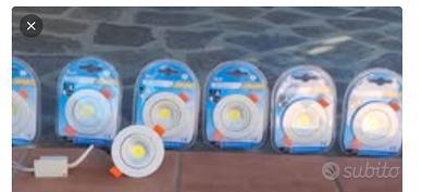 22 faretti da incasso 