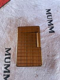 Accendino S.T. Dupont Paris placcato oro vintage